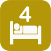 Sleeps up to Four People